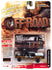 Johnny Lightning Street Freaks Haulin' Hearse (Off Road) (Gloss Black, White Roof w/Mud) 1:64 Scale Diecast
