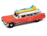 Johnny Lightning Street Freaks 1959 Cadillac Ambulance Surf Shark 1:64 Scale Diecast
