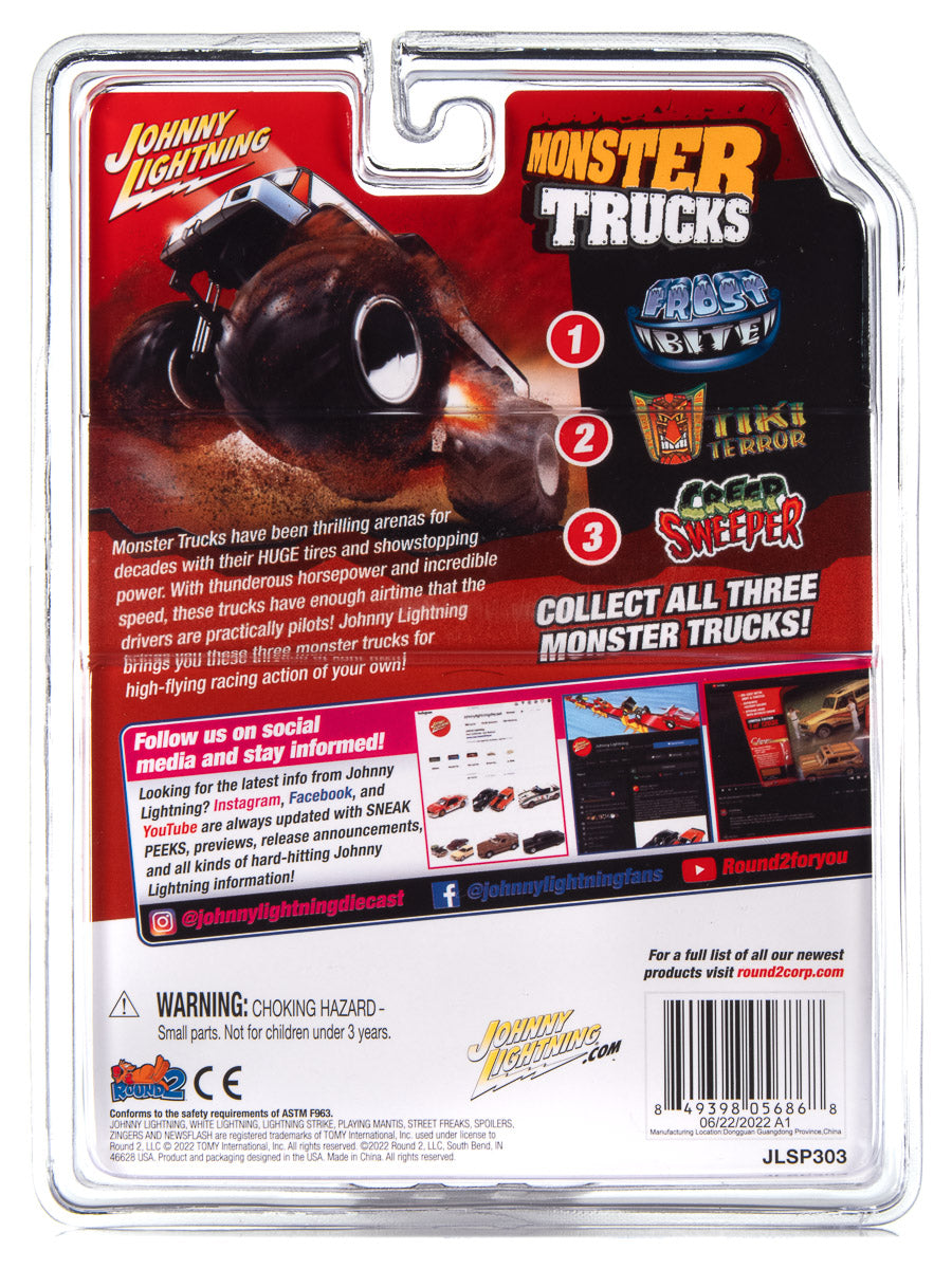 Johnny Lightning Monster Truck Tiki Terror 1:64 Scale Diecast