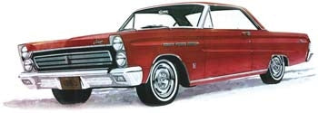 Moebius 1965 Mercury Comet Cyclone 1:25 Scale Model Kit