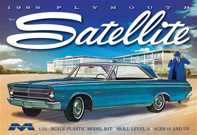 Moebius 1965 Plymouth Satellite 1:25 Scale Model Kit