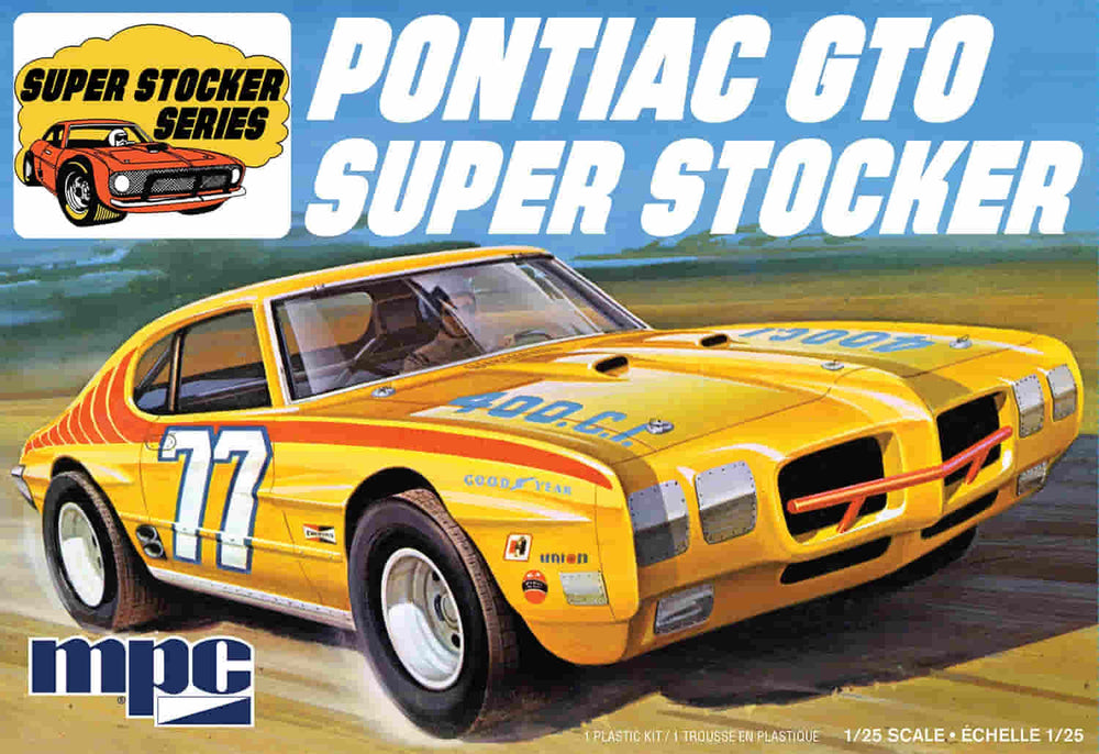 MPC 1970 Pontiac GTO Super Stocker 1:25 Scale Model Kit