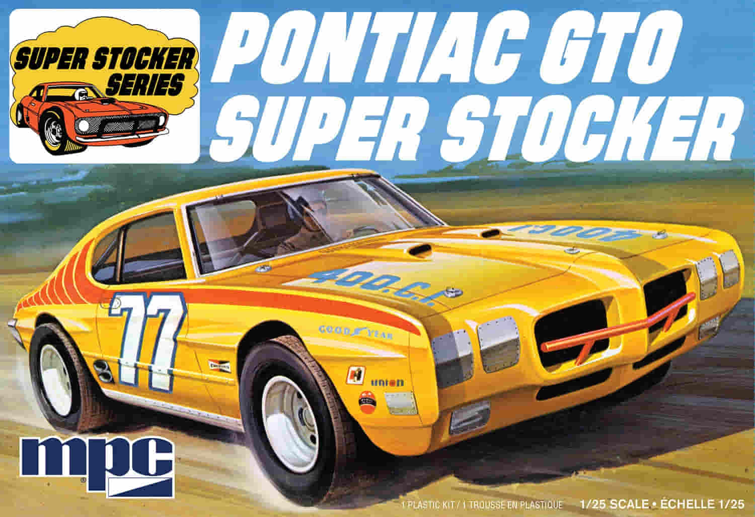 MPC 1970 Pontiac GTO Super Stocker 1:25 Scale Model Kit