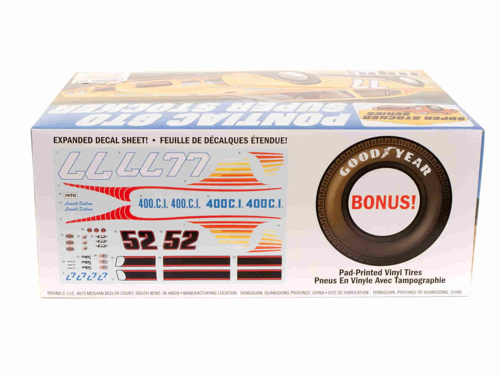 MPC 1970 Pontiac GTO Super Stocker 1:25 Scale Model Kit