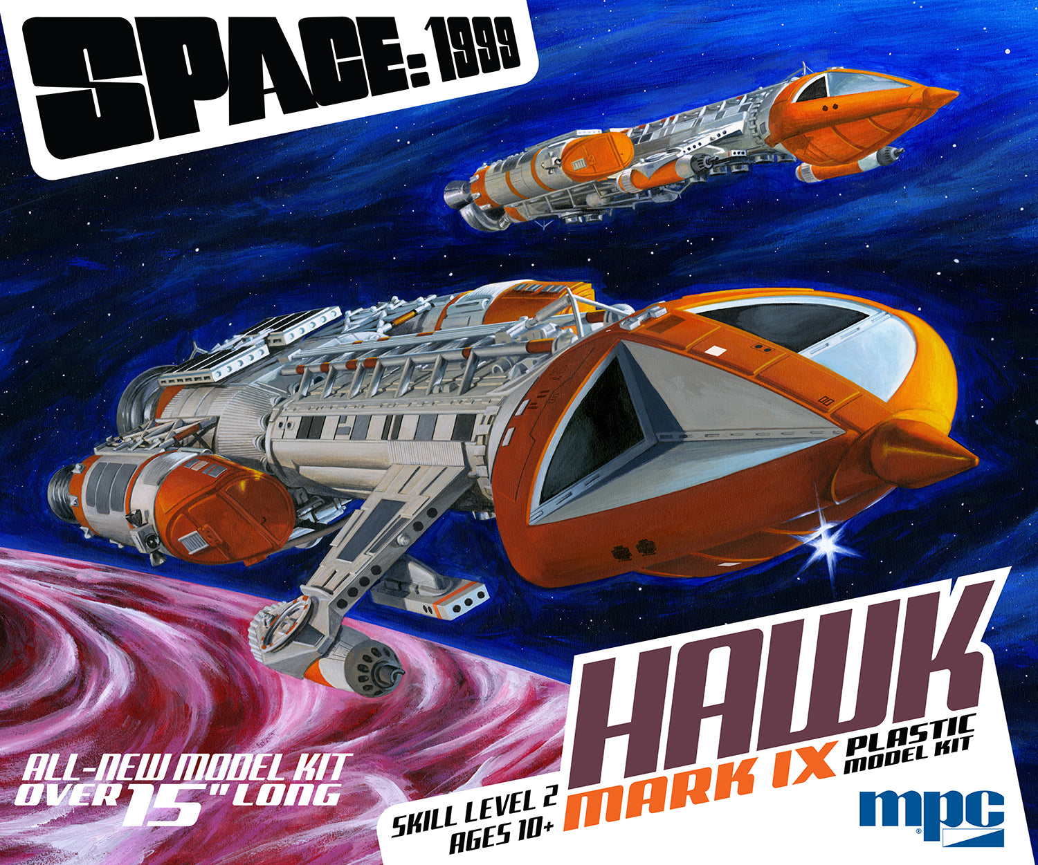 MPC Space: 1999 Hawk Mk IX 1:48 Scale Model Kit