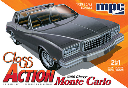 MPC 1980 Chevy Monte Carlo "Class Action" 1:25 Scale Model Kit