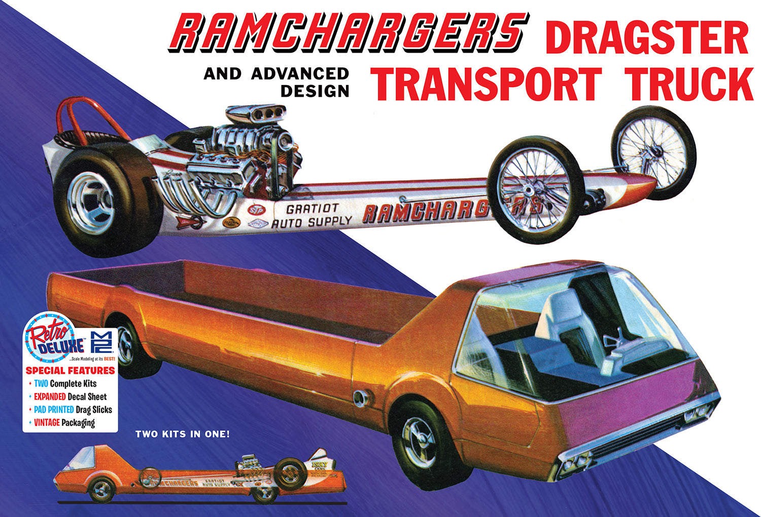 Ramchargers Dragster with Transport Truck model