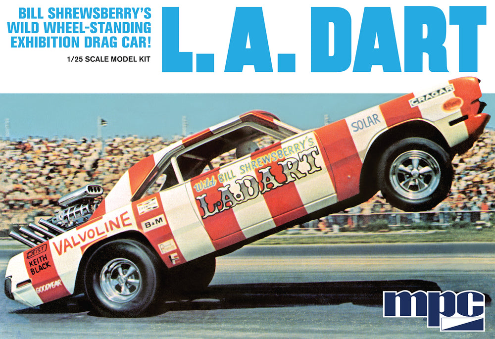 MPC L.A. Dart Wheelstander 1:25 Scale Model Kit