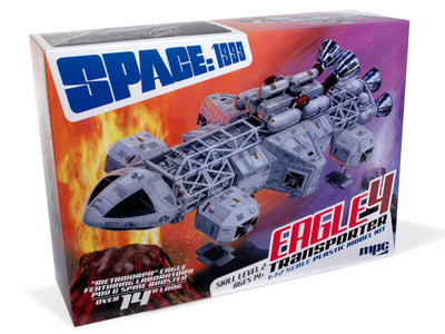 MPC 14" Space:1999 Eagle 4 featuring Lab Pod & Spine Booster 1:72 Scale Model Kit