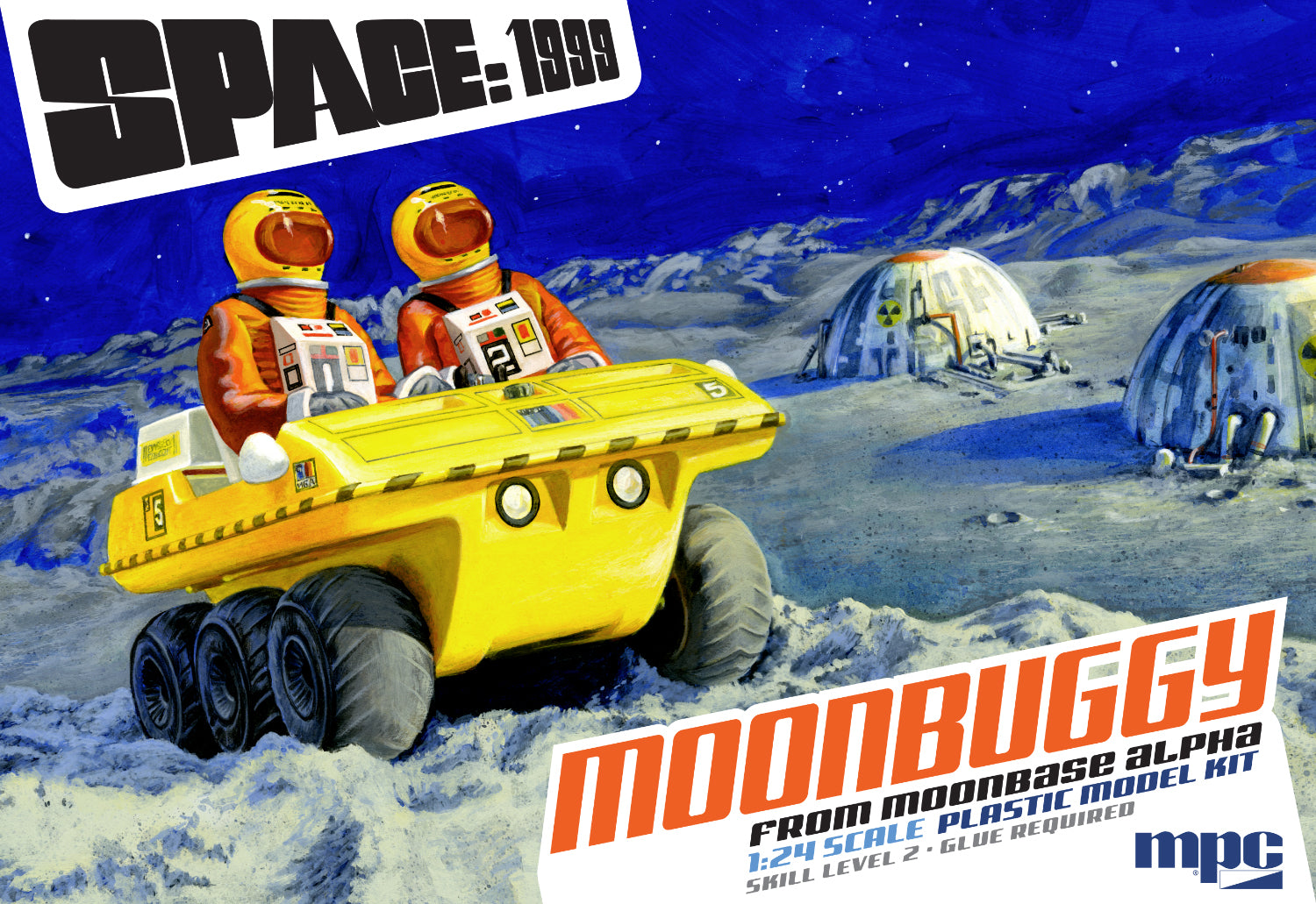 MPC Space:1999 Moonbuggy/Amphicat 1:24 Scale Model Kit