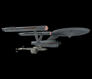 Polar Lights Star Trek TOS USS Enterprise Space Seed Edition 1:1000 Snap Kit