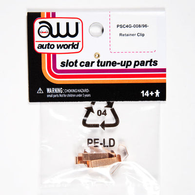 Auto World 4Gear Retainer Clip 6pk