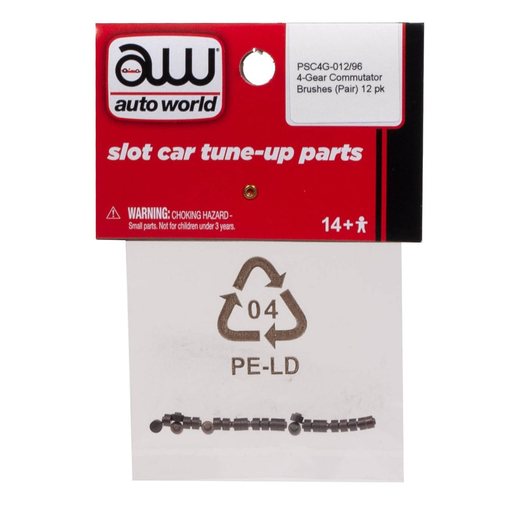 Auto World 4Gear Commutator Brushes (Pair) 12 pk - Auto World Store