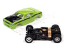 Auto World Xtraction R34 2008 Dodge Challenger (Green) HO Scale Slot Car