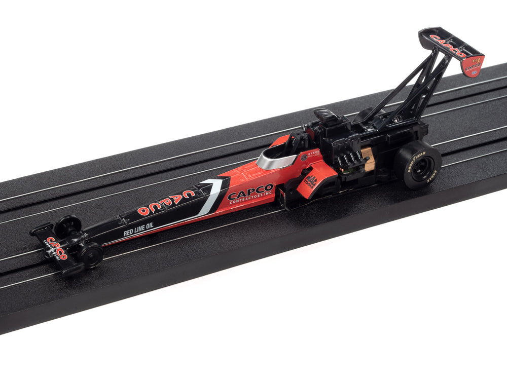 Auto World 4Gear NHRA R27 Steve Torrence - CAPCO Top Fuel Dragster HO Scale Slot Car