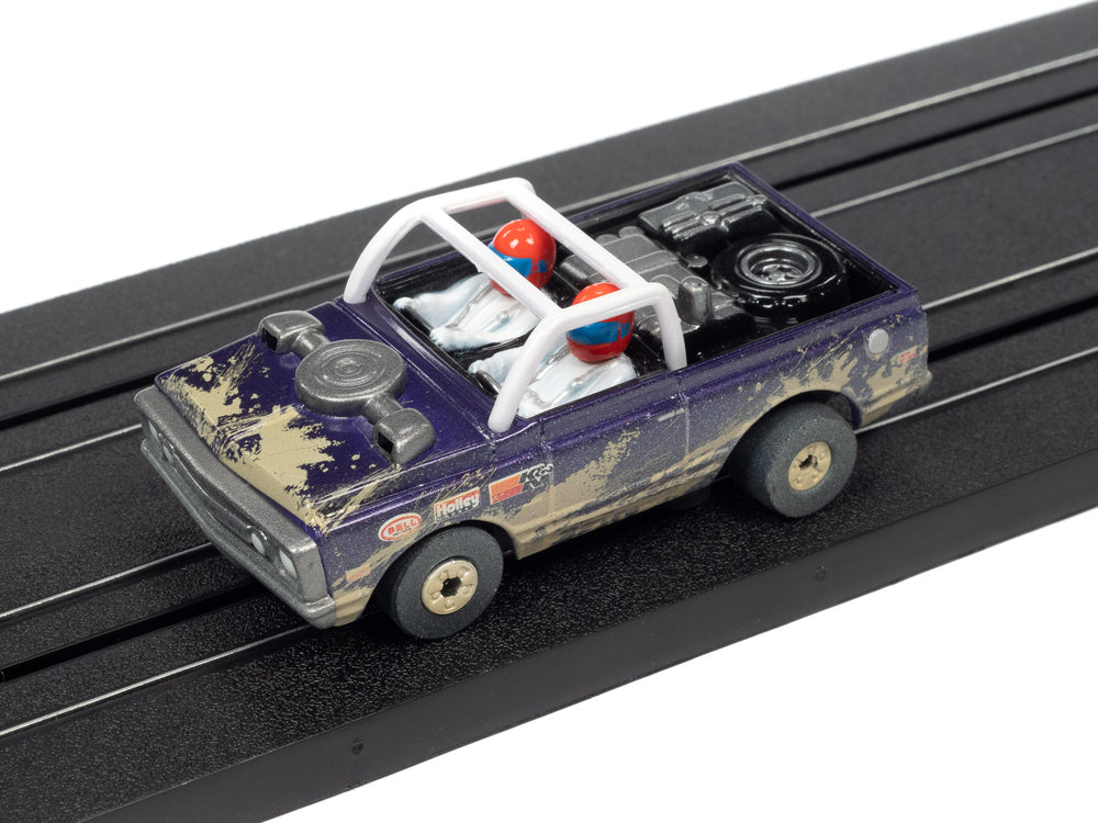 Auto World Thunderjet 1970 Chevrolet Baja Blazer (Purple) HO Scale Slot Car