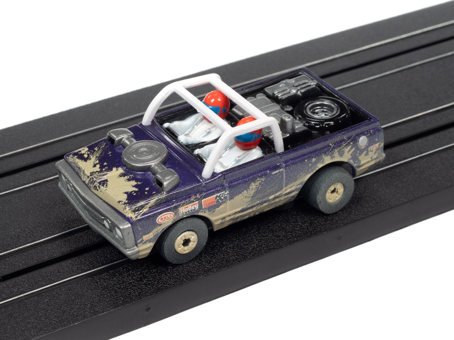 Auto World Thunderjet 1970 Chevrolet Baja Blazer (Purple) HO Scale Slot Car