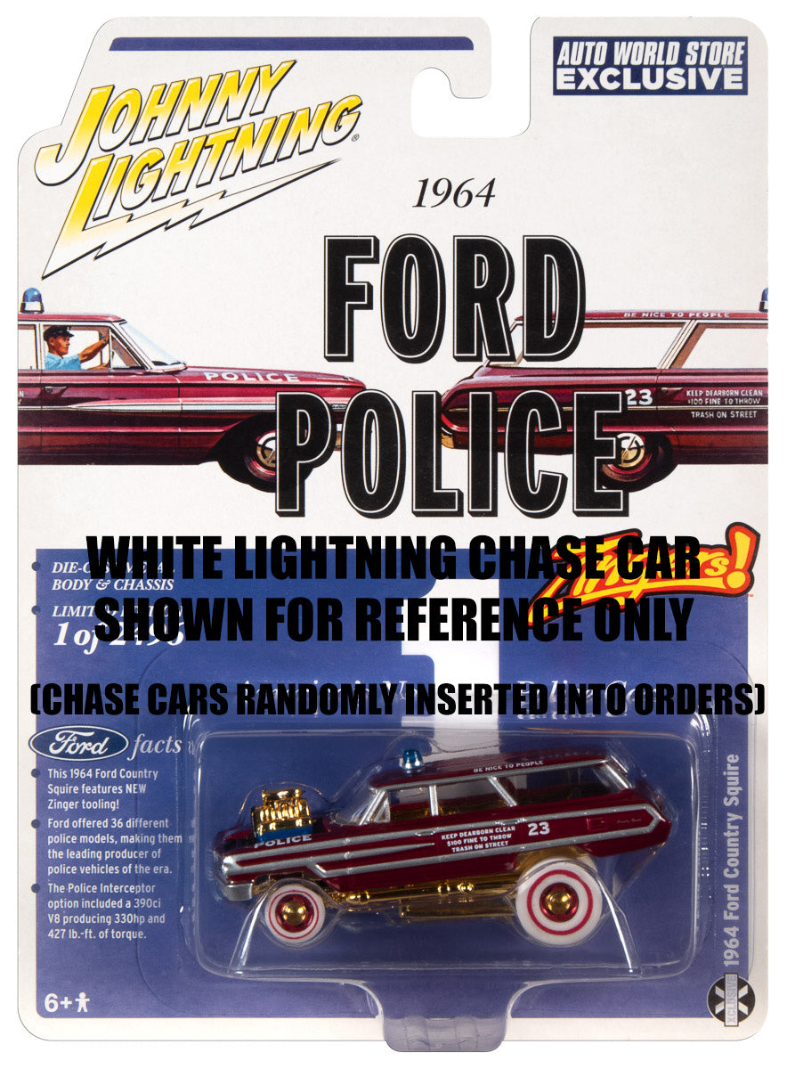 Johnny Lightning Street Freaks Zinger 1964 Ford Country Squire (Auto World Store Exclusive) 1:64 Diecast