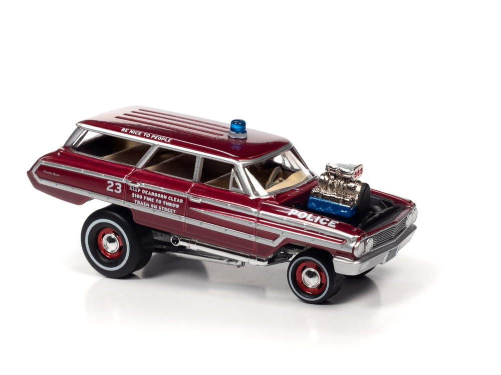 Johnny Lightning Street Freaks Zinger 1964 Ford Country Squire (Auto World Store Exclusive) 1:64 Diecast