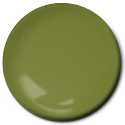 Flat OD Green 1-4 oz Bottle