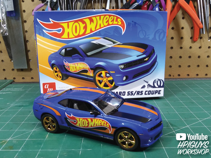 AMT 2010 Chevy Camaro Hot Wheels 1:25 Scale Model Kit