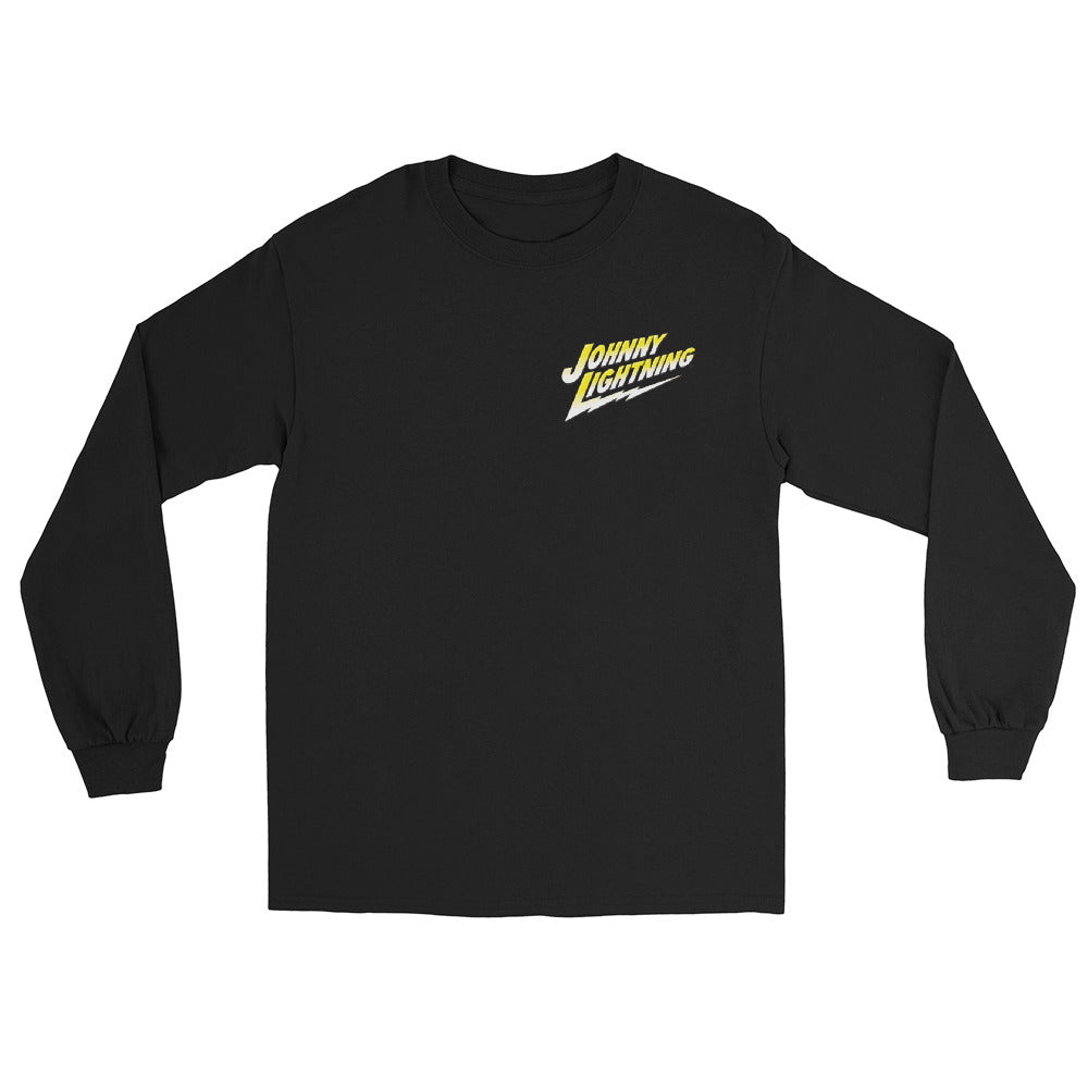 JOHNNY LIGHTNING LOGO PRINTED LONG-SLEEVED T-SHIRT (FRONT)