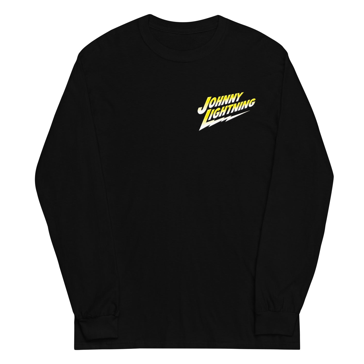 JOHNNY LIGHTNING LOGO PRINTED LONG-SLEEVED T-SHIRT (FRONT)