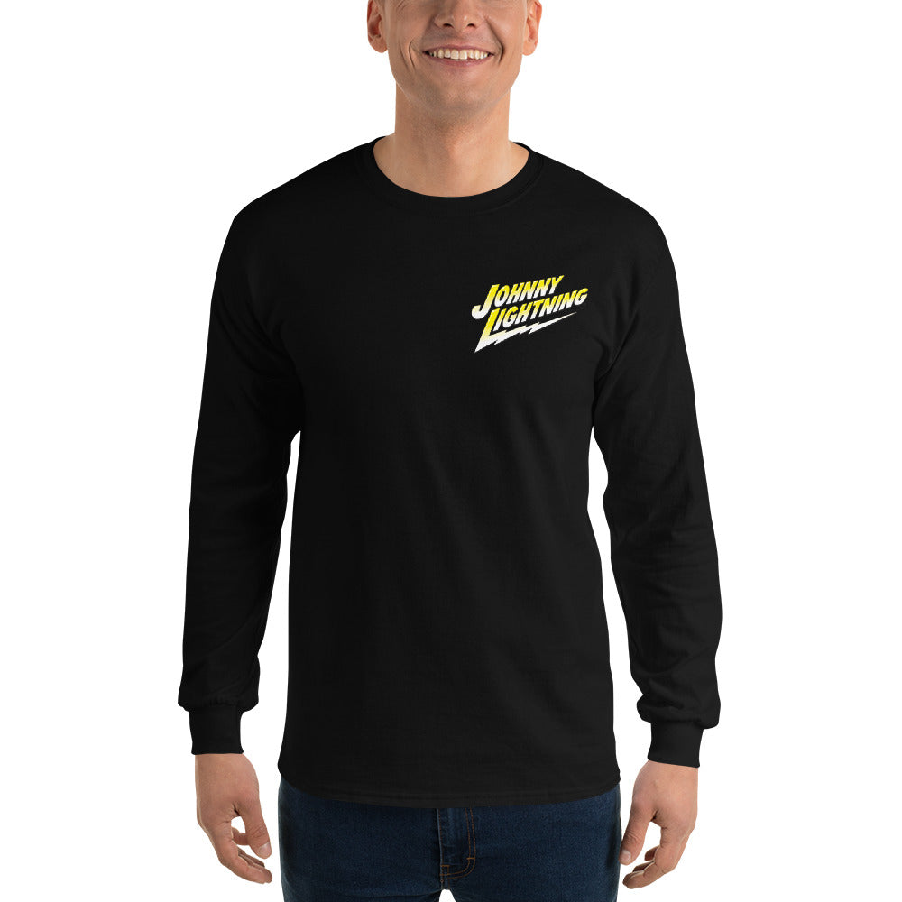 JOHNNY LIGHTNING LOGO PRINTED LONG-SLEEVED T-SHIRT (FRONT)