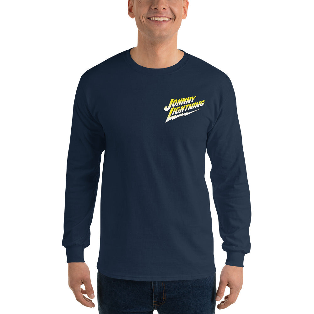 JOHNNY LIGHTNING LOGO PRINTED LONG-SLEEVED T-SHIRT (FRONT)