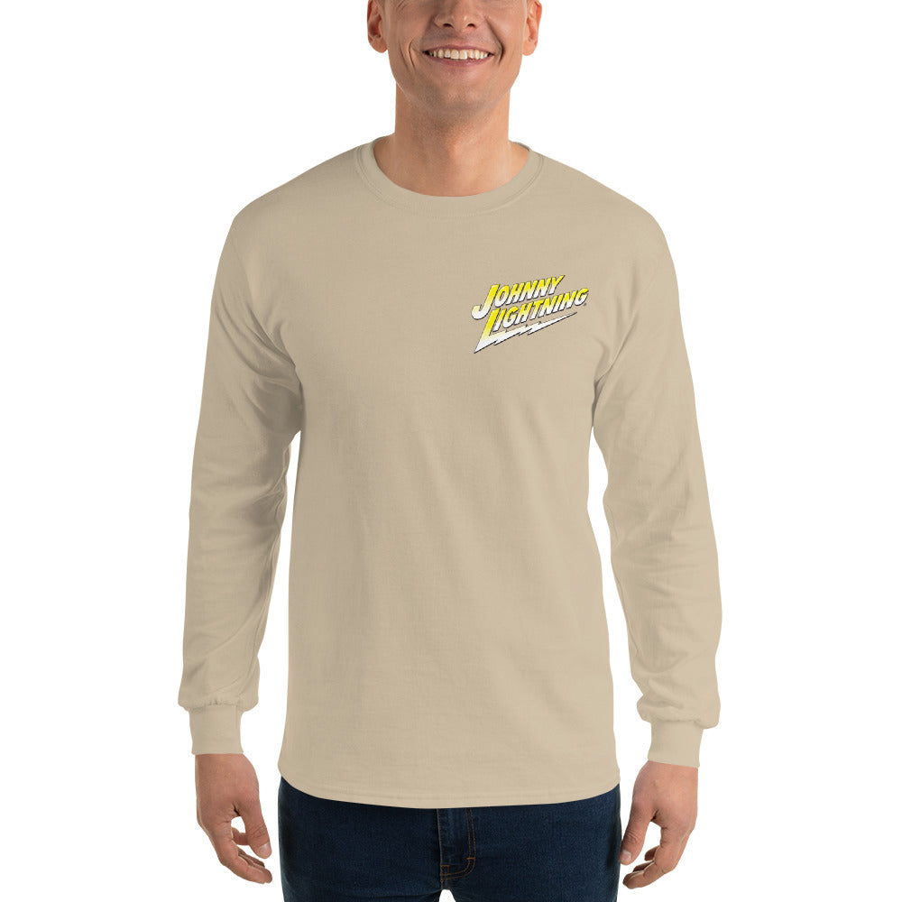 JOHNNY LIGHTNING LOGO PRINTED LONG-SLEEVED T-SHIRT (FRONT)