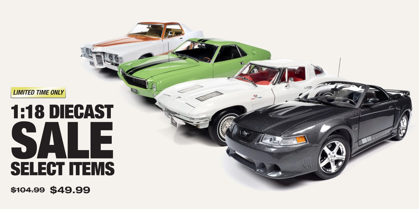 Model Car Store Auto World Store | Auto World Store | Diecast, Scale Model Kits & More