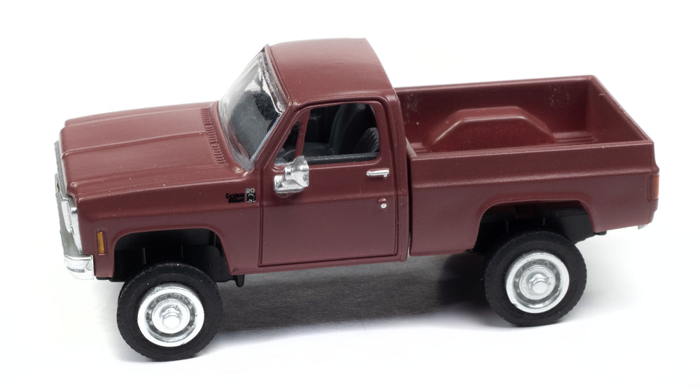 Classic Metal Works 1975 Chevy Pickup 4x4 (Roseland Red) 1:87 HO Scale