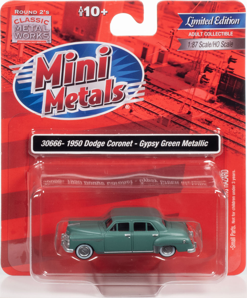 Classic Metal Works 1950 Dodge Coronet (Gypsy Green Metallic) 1:87 HO Scale