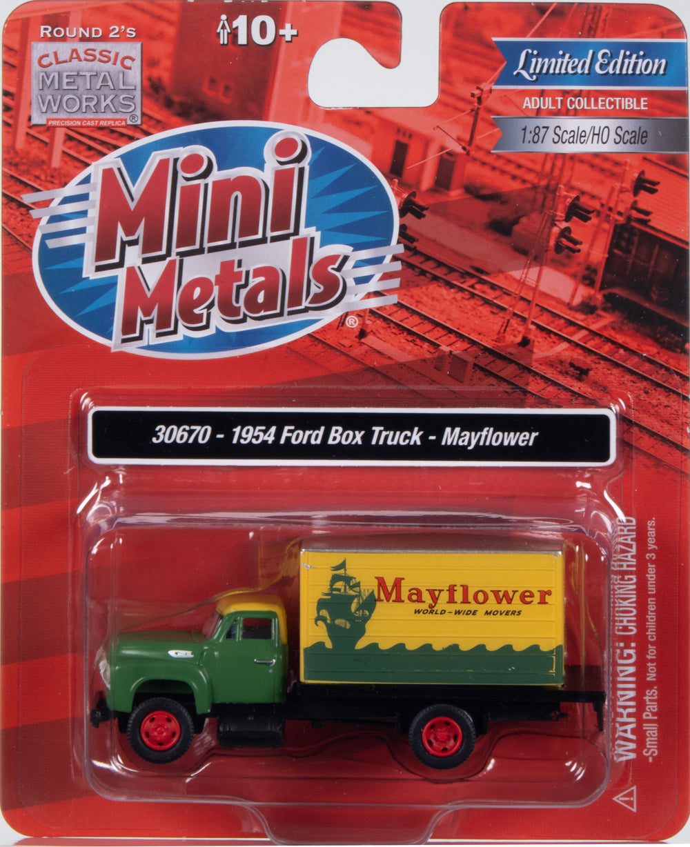 Classic Metal Works 1954 Ford Box Truck (Mayflower) 1:87 HO Scale