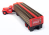 Classic Metal Works 1941-1946 Chevrolet Tractor w/Flatbed Trailer & Coca-Cola Bottles 1:87 HO Scale