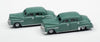 Classic Metal Works 1950 Dodge Coronet 2-Pack (Gypsy Green Metallic) 1:160 N Scale
