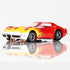 AFX 1970 Corvette Red/Yellow Wildfire HO Scale Slot Car