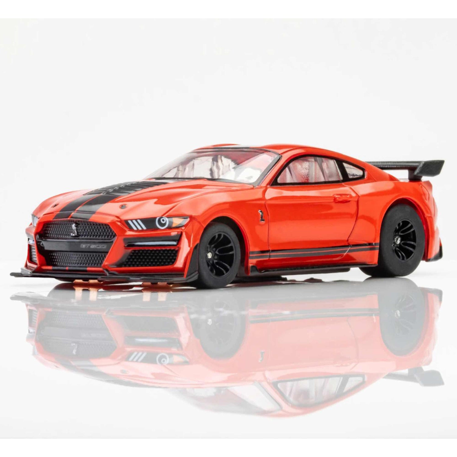 AFX 2021 Shelby GT500 Race Red / Black HO Scale Slot Car