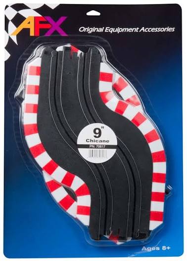 AFX Chicane Track Piece (2) HO Scale