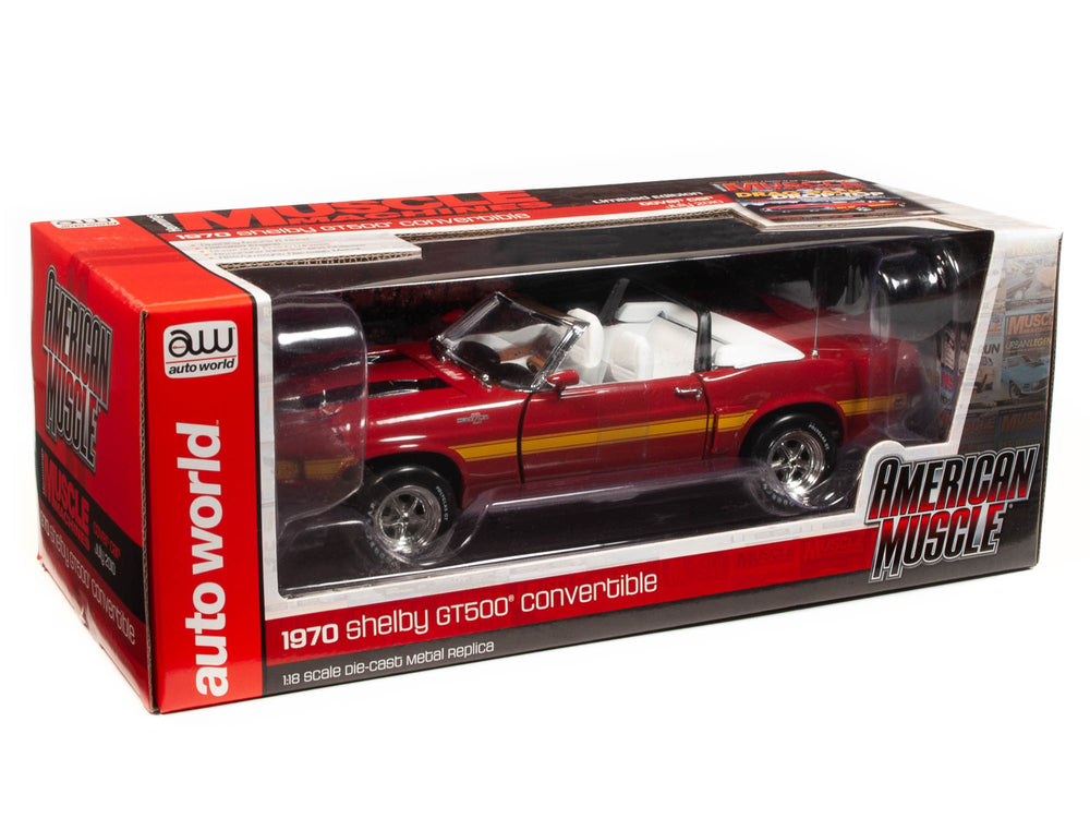 American Muscle 1970 Shelby GT500 Convertible 1:18 Scale Diecast