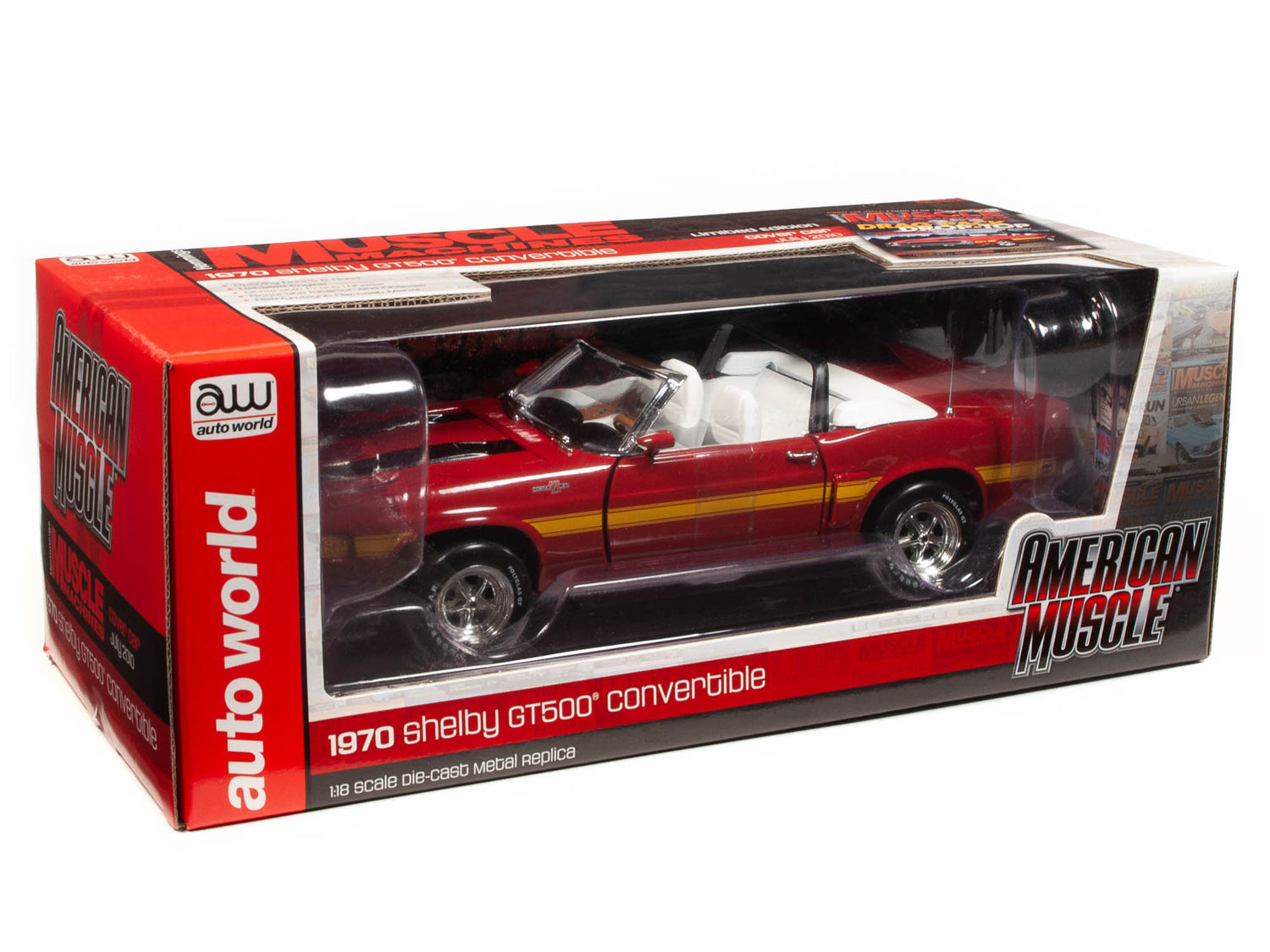 American Muscle 1970 Shelby GT500 Convertible 1:18 Scale Diecast