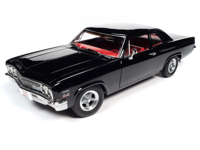 American Muscle 1966 Chevrolet Biscayne 2-Door Coupe (NICKEY) 1:18 Scale Diecast