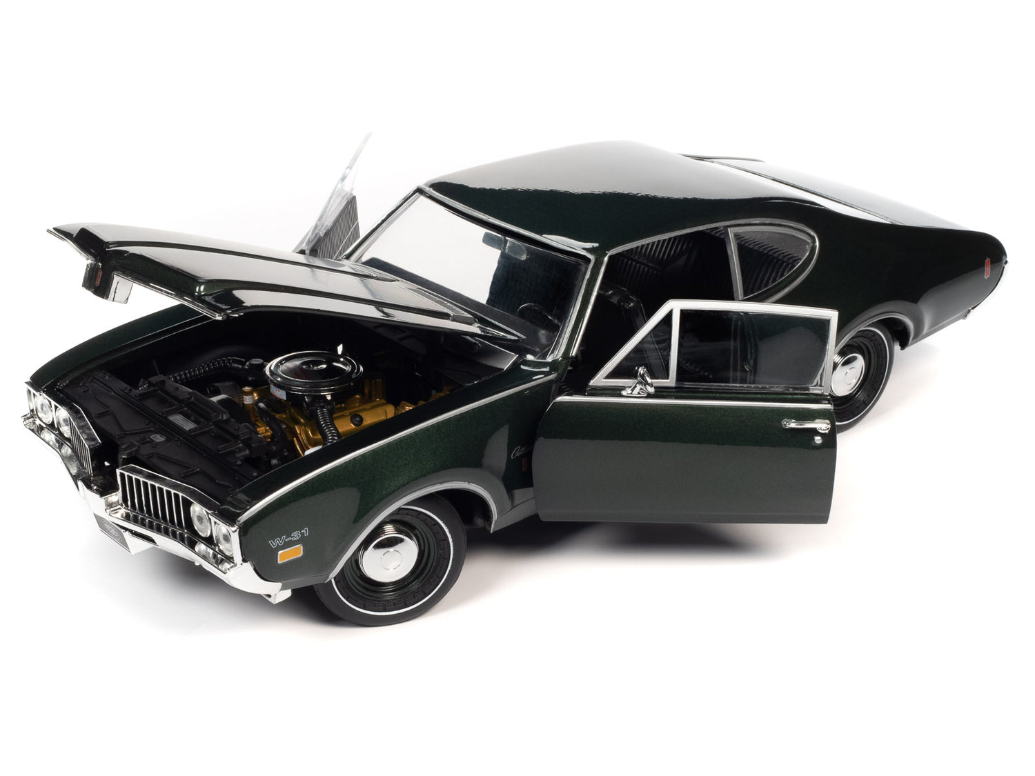 American Muscle 1969 Oldsmobile Cutlass W-31 Post Coupe (MCACN) 1:18 Scale Diecast