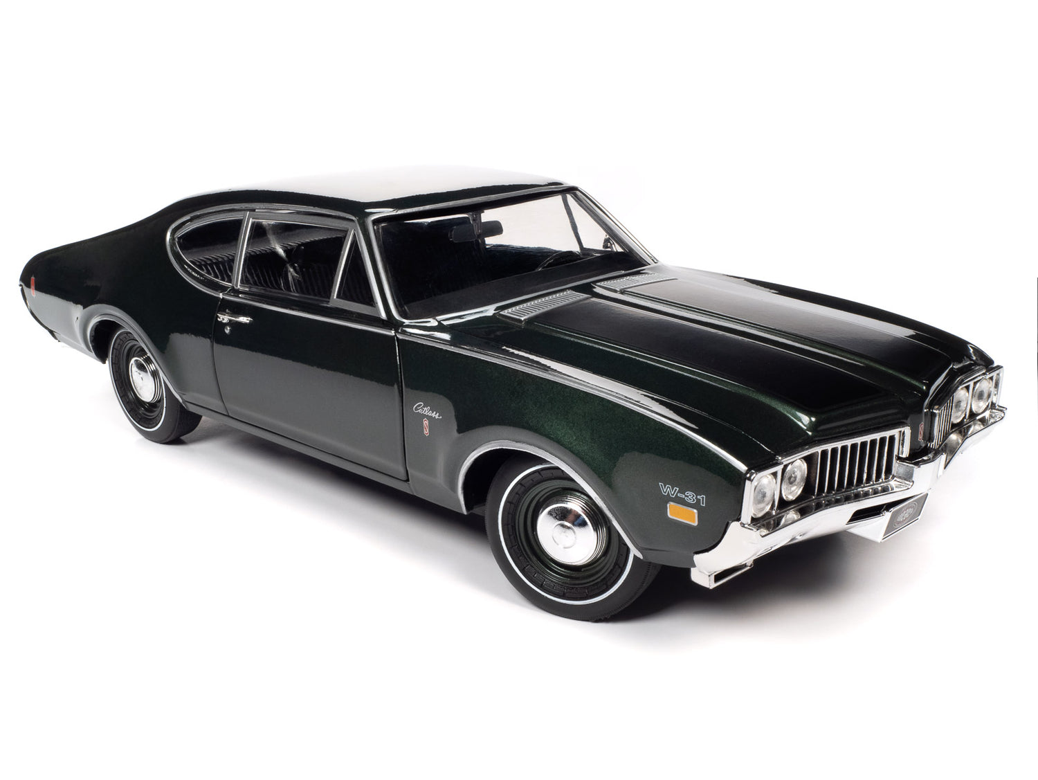 American Muscle 1969 Oldsmobile Cutlass W-31 Post Coupe (MCACN) 1:18 Scale Diecast