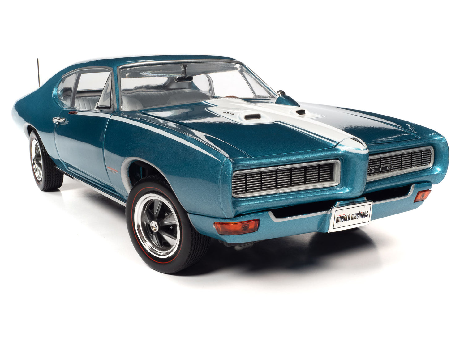 American Muscle 1968 Pontiac Royal Bobcat GTO Hardtop (Hemmings) 1:18 Scale Diecast - Auto World Store