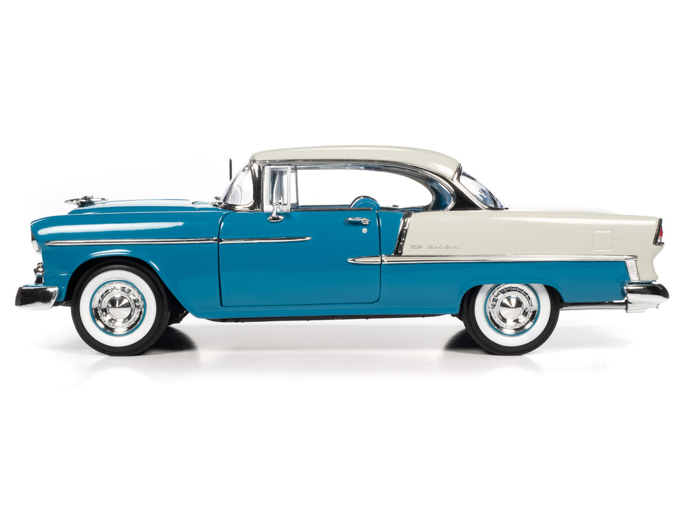 American Muscle 1955 Chevrolet Bel Air Hardtop (Hemmings) 1:18 Scale Diecast - Auto World Store