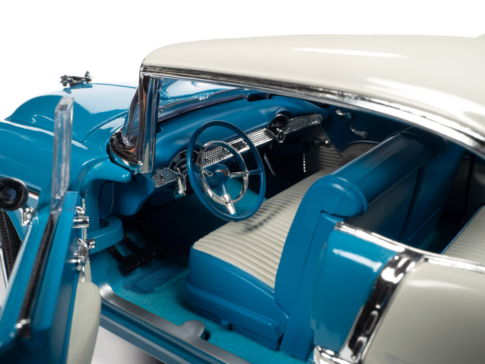 American Muscle 1955 Chevrolet Bel Air Hardtop (Hemmings) 1:18 Scale Diecast - Auto World Store
