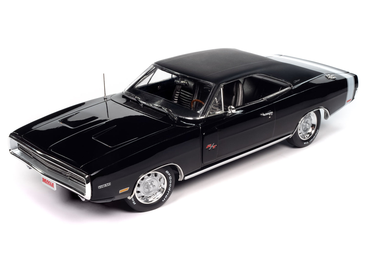 American Muscle 1970 Dodge Charger R/T (Hemmings Muscle Machines) 1:18 Scale Diecast - Auto World Store