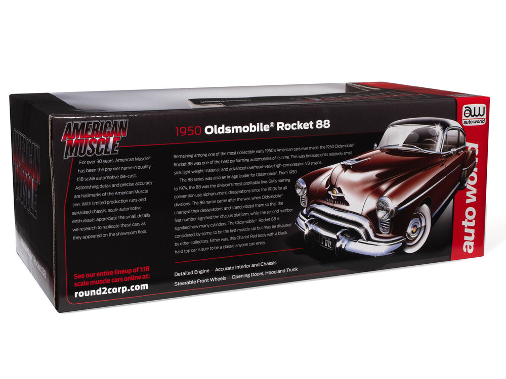 American Muscle 1950 Oldsmobile 88 Holiday Coupe 1:18 Scale Diecast