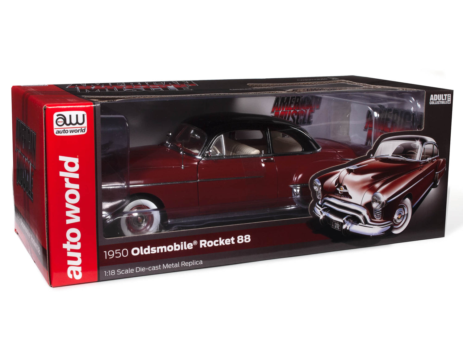 American Muscle 1950 Oldsmobile 88 Holiday Coupe 1:18 Scale Diecast